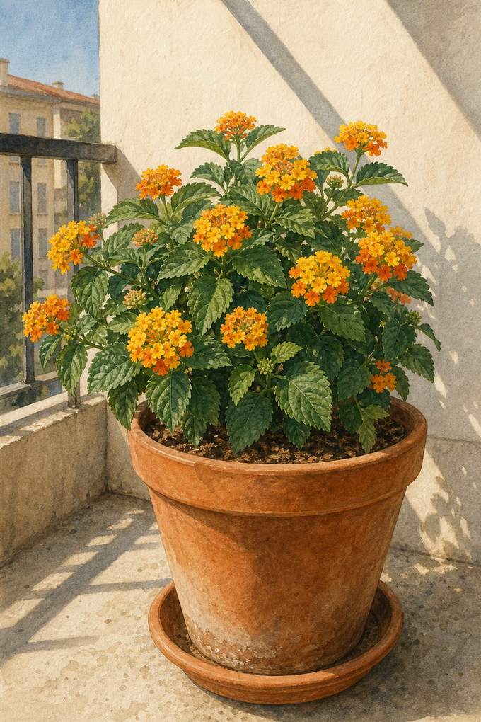 1. Lantana for relentless heat and long bloom — AI concept illustration