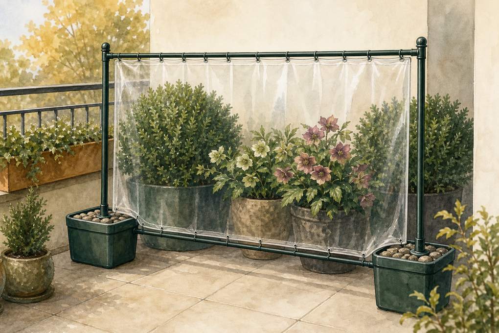 8. Build a Removable Wind Screen — AI concept illustration