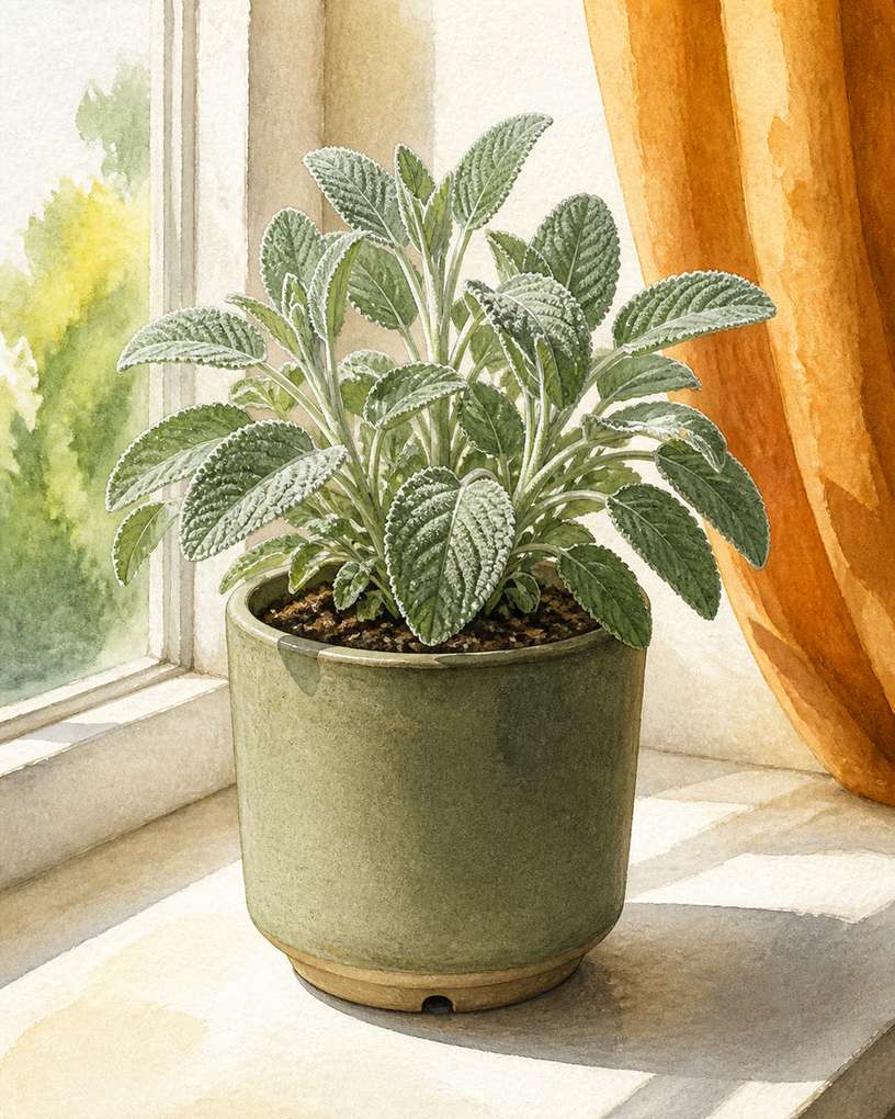 6. Prune Garden Sage to Stay Stocky — AI concept illustration