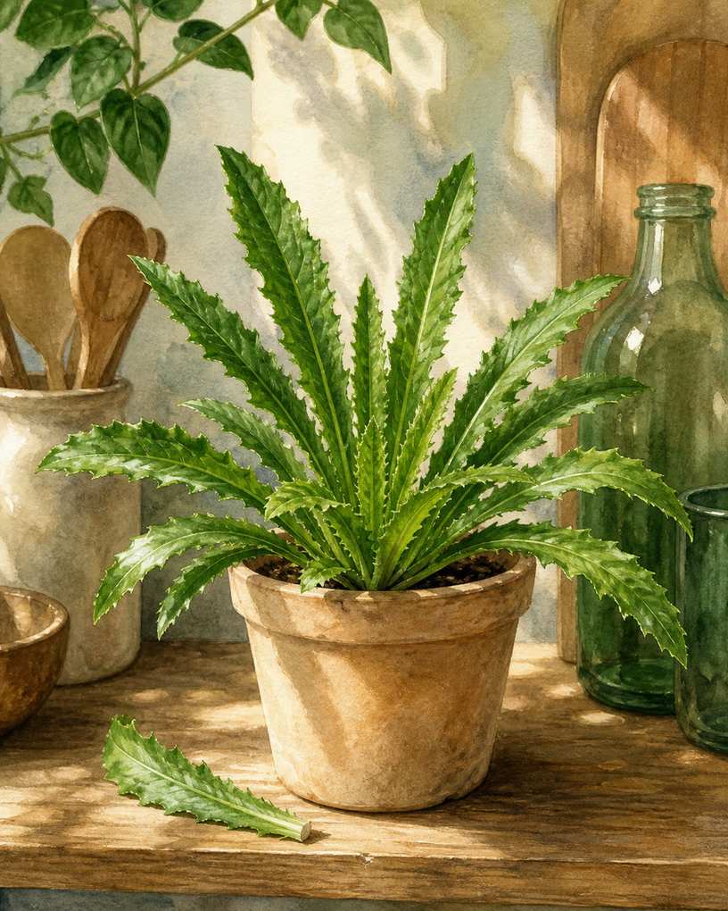 9. Grow culantro as a compact cilantro substitute — AI concept illustration