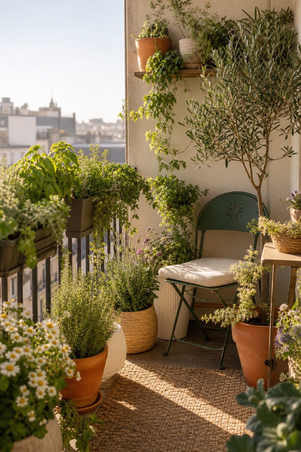 Pinterest pin: 9 Small-Balcony Garden Layouts That Actually Fit (Under 4 m²)