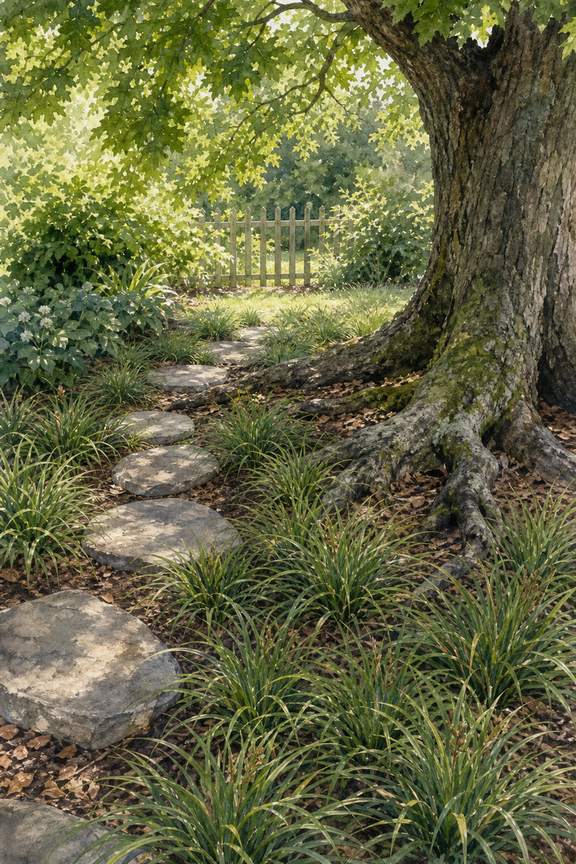 1. Plant Pennsylvania Sedge for a Soft, Lawnlike Look — AI concept illustration