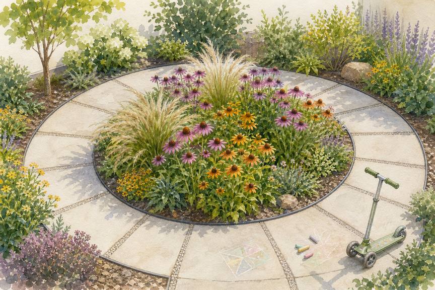 1. Build a Three-Foot-Wide Paver Play Loop — AI concept illustration